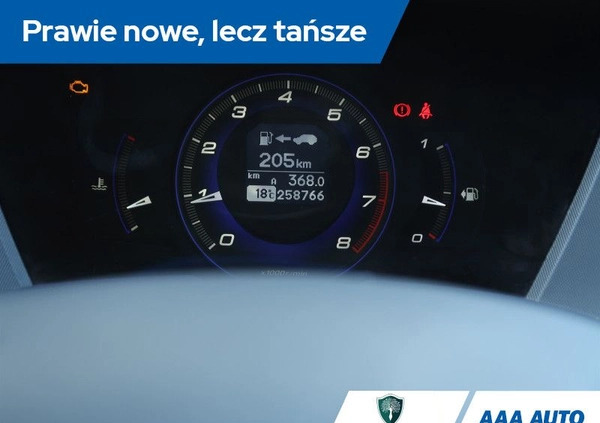 Honda Civic cena 19500 przebieg: 258761, rok produkcji 2010 z Sianów małe 121